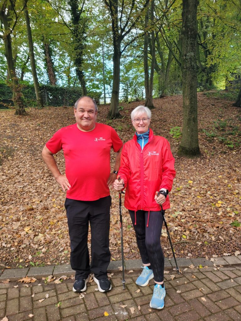 Gemeinsam aktiv, wir bieten auch Walking und Nordic Walking ! Bewegung an der frischen Luft, gemeinsam mit anderen und dabei ganz ohne Leistungsdruck. Wir laden alle Walking- und Nordic-Walking-Begeisterten zum regelmäßigen Training ein.